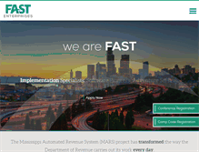 Tablet Screenshot of fastenterprises.com